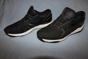 ASICS GEL-COURSE DUO BOA Men’s Golf Shoes Size 12 Black Gunmetal - New Cleats - Picture 1 of 10