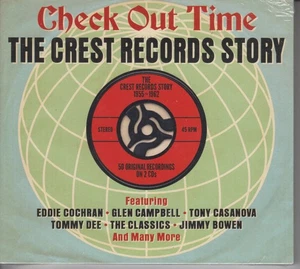 Check Out Time The Crest Records Story 1955-1962 2 CD Set 2014 Eddie Cochran - Bild 1 von 2