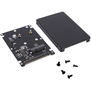 MSATA auf 2,5" IDE HDD SSD mSATA auf PATA Adapter 44PIN mit Gehäuse OOP - Bild 1 von 10