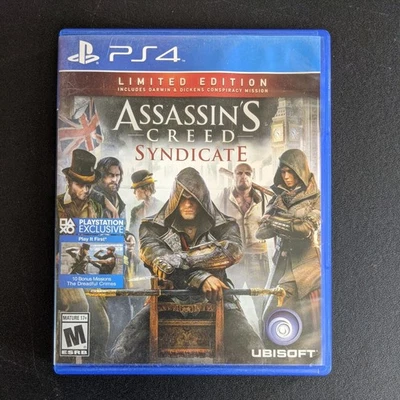 Assassin's Creed: Syndicate (Sony PS4, 2015) Complete Excellent Disc Very Good - Image 1 of 4