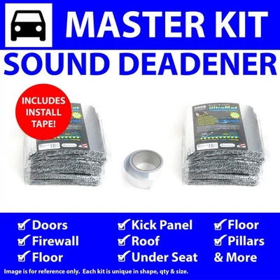 Barrera de calor y sonido Jeep Cherokee Master Pro 2002-2007 kit cinta de costura  Foto 1 de 4