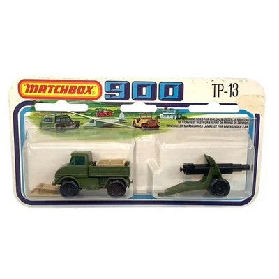 Matchbox 900 TP-13-C Unimog & Field Gun No. 23 Two Packs Lesney Pkg. Date 1978 - Image 1 of 4