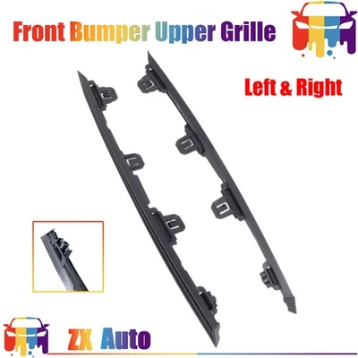 Grille Trims Driver And Passenger Side Pair Fit For Toyota RAV4 Prime 2019-2024 - Image 1 of 4