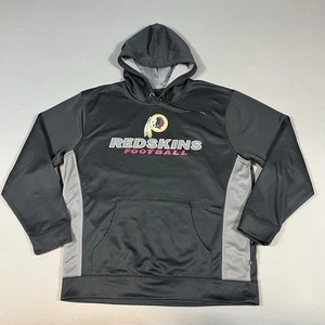 Washington Redskins Hoodie Mens XL Black NFL Long Sleeve Pullover Y2K - Picture 1 of 10