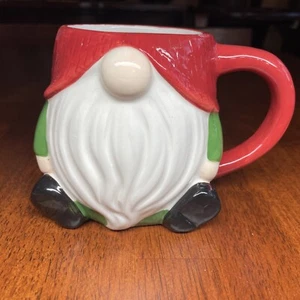 Tazza caffè/tè gnomo natalizio slitta campanella bistrot - Foto 1 di 5