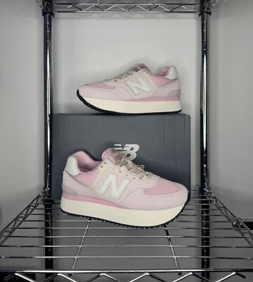Женские - New Balance 574 + 'выцветший розовый' WL574ZAJ - Изображение 1 из 4