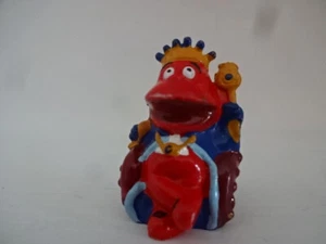 Ranas / Rana roja como gobernante inca en trono - Imagen 1 de 1