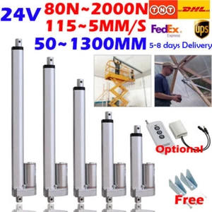 80N 100N 300N 2000N Linearantrieb 24V Elektrischer Linear Actuator 50mm -1000mm - Bild 1 von 49