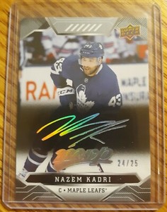 2019-20 Upper Deck MVP Super Script /25 Nazem Kadri #183