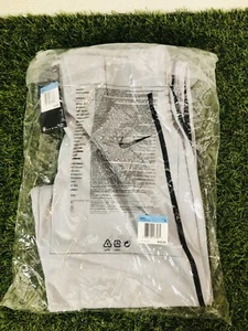 Nike Baseball Pants Youth Boys size M Light Gray Elastic Waist Band Snap Closure - Picture 1 of 5