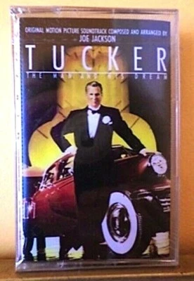 TUCKER: THE MAN AND HIS DREAM Soundtrack Cassette 1988 Joe Jackson NEW SEALED  - Image 1 of 2