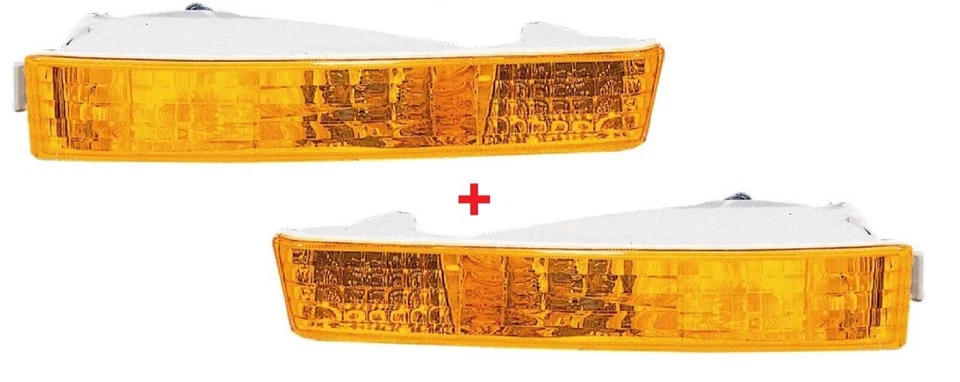 New Side Marker Amber Set (LH&RH) for 1992-1993 Honda Prelude Outer - Image 1 of 1
