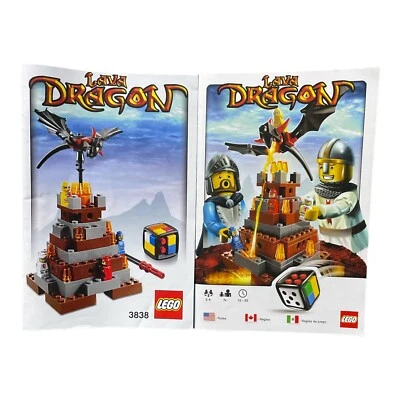 LEGO Lava Dragon Parts Pieces Replacement Rules/Instructions Only - Image 1 of 4