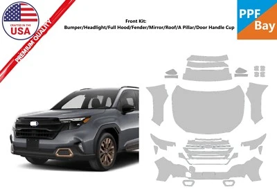For Subaru Forester 2025 Front Paint Protection Film PreCut Kit PPF - Image 1 of 4
