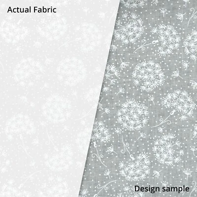 Tela de edredón de diente de león blanco Maywood #47736W Galaxy Quilters $7 por yarda Foto 1 de 2