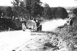 Benz factory racer David Bruce-Brown 1909 Shingle Hill Climb auto photo photo