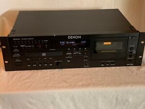 Denon DN-T625 Professional CD Player & Cassette Player Recorder (powers on)