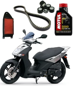 KIT TAGLIANDO OLIO CINGHIA RULLI FILTRO ARIA KYMCO AGILITY R16+ 125 2014-2025 - Foto 1 di 3
