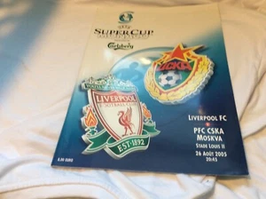Liverpool v CSKA Moscow   UEFA  Super Cup August 2005 - Picture 1 of 1