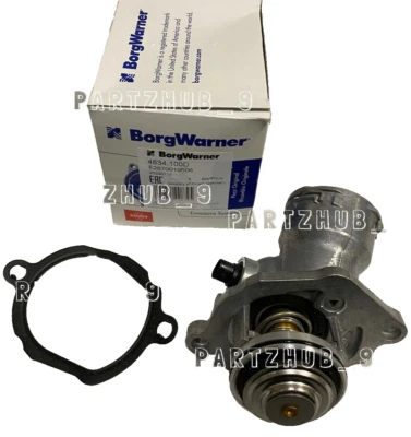Termostato genuino alemán BorgWarner con sensor y junta para Mercedes Benz Foto 1 de 4