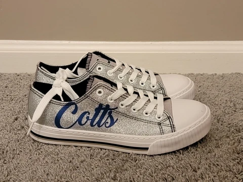 Indianapolis Colts Womens Shoes - Size 9 Cover