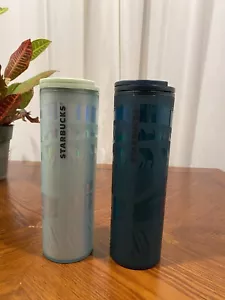 Vaso Starbucks 2021 16 oz Winter Series aspiradora 2pk nuevo - Imagen 1 de 3