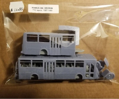 3D print  1/87 scale model kit  Ikarus 286 /  Orion III Transit Bus TTC (HB004) - Image 1 of 4