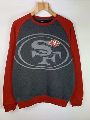 New Era 49ers San Francisco NFL cuello redondo sudadera jersey talla XL - Imagen 1 de 4