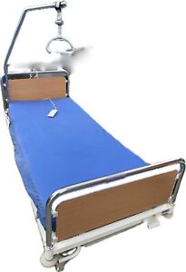 Hill-Rom Pflegebett Krankenhausbett elektrisch verstellbar mit Matratze & Galgen