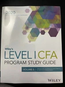 Wiley's Level I CFA Program Study Guide 2020: Complete Set - Picture 1 of 3