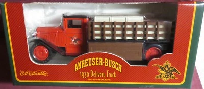 ANHEUSER-BUSCH, 1/32 ERTL DIECAST 1930 DELIVERY TRUCK BANK, NEW IN BOX - Image 1 of 2