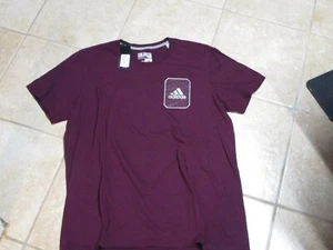 DENVER PIONEERS ADIDAS CLIMALITE HOCKEY T-SHIRT LARGE, NWT (MAROON) COOL LOGO - Picture 1 of 3