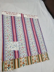 Waverly Fabric Samples 26" x 33" Tulip Treat Meadow Harvest Dutch Treat Harvest - Picture 1 of 13