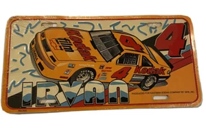 Oldtimer Ernie Irvan #4 Kodak Chevy Chevrolet NASCAR Oldtimer Nummernschild - Bild 1 von 3