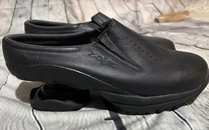 Z-Coil Schuhe Taos Herren Gr. 13 Schwarz Leder Slipper Halbschuh Niedrig Feder Spule - Bild 1 von 18