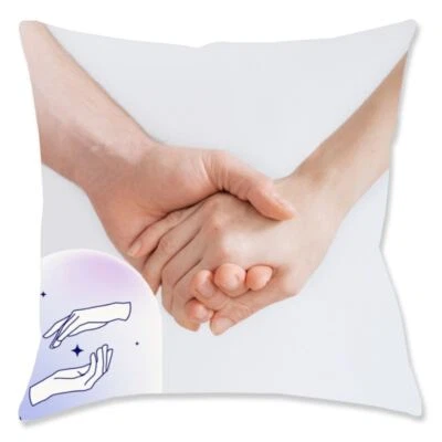 Faux Suede Pillow 18"x18" - With Zipper - Image 1 of 3