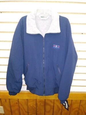 TURFER MEN'S  JACKET  C & C YACHT   DARK BLUE  SIZE MEDIUM     NEW / OLD STOCK  - Image 1 of 4