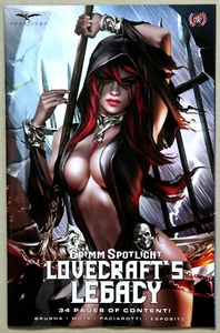 Grimm Spotlight Lovecraft's Legacy Variant C - Zenescope - J Brusha - J.F. Mota - Picture 1 of 2