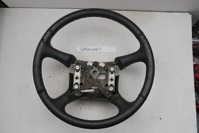 GC GM 98-02 Chevrolet Silverado Tahoe Suburban S-10 Gray Leather Steering Wheel — 第 1/4 张图片