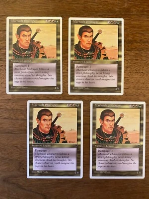 Marhault Elsdragon x4 NM NEVER PLAYED 4x 1995 MtG Chronicles Magic FREE SHIPPING - Image 1 of 2