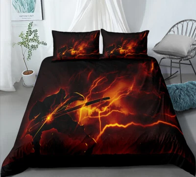 Demon Slayer Anime Twin/Full/Queen/King Bed Duvet/Quilt Cover Set Pillow Case - Image 1 of 4