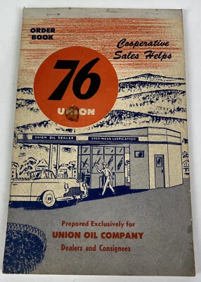 Union Oil Company Cooperative Sales Help Order Book Lauder Co. Las Angeles - Image 1 of 4