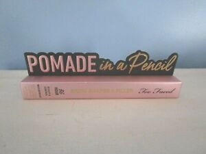 Too Faced Pomade In A Pencil Brow Shaper & Filler Pick 1 Shade New Authentic