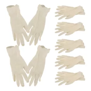 20 Pcs Einweg -Latexhandschuhe Kind Mann Zum Umgang Mit Lebensmitteln Tragbare - Bild 1 von 12