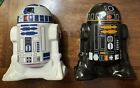 Star Wars R2-D2 And R2-Q5 Ceramic Salt And Pepper Shakers, 2013 Disney