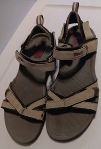 Sandalias deportivas TEVA S/N 4293 para hombre talla 10 gris plantilla anatómica ShocPad F10011L - Imagen 1 de 7