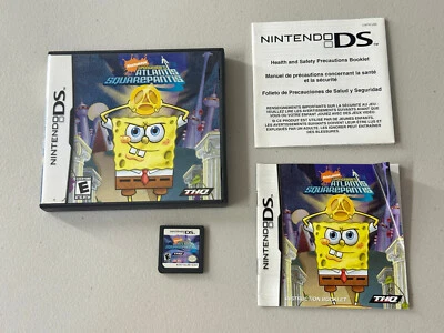 Bob Esponja Atlantis SquarePantis (Nintendo DS) Completo Foto 1 de 4
