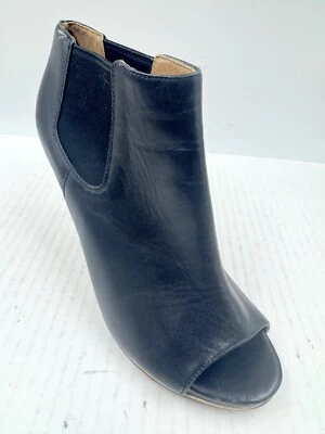 Coach Adranna Women's Sandals Sz 8.5 Black Leather Open Toe Heeled Sandals Shoes - Image 1 of 4