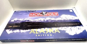 Monopoly Alaska Edition Board Game USAopoly 1997 Vintage Made In USA Complete - Picture 1 of 16
