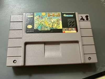 Looney Tunes B-Ball Super Nintendo Entertainment System Sunsoft SNES Not Tested - Image 1 of 4